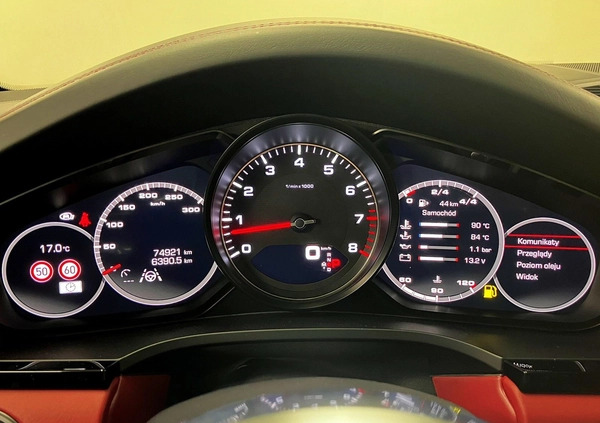 Porsche Cayenne cena 399000 przebieg: 74921, rok produkcji 2019 z Goniądz małe 781